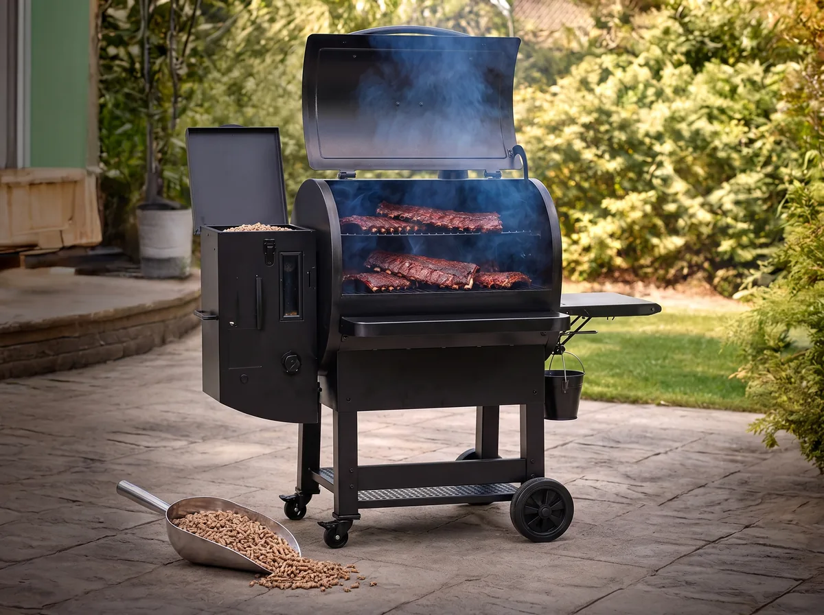 Parrilla de pellets: qué son los pellets y cómo se usan