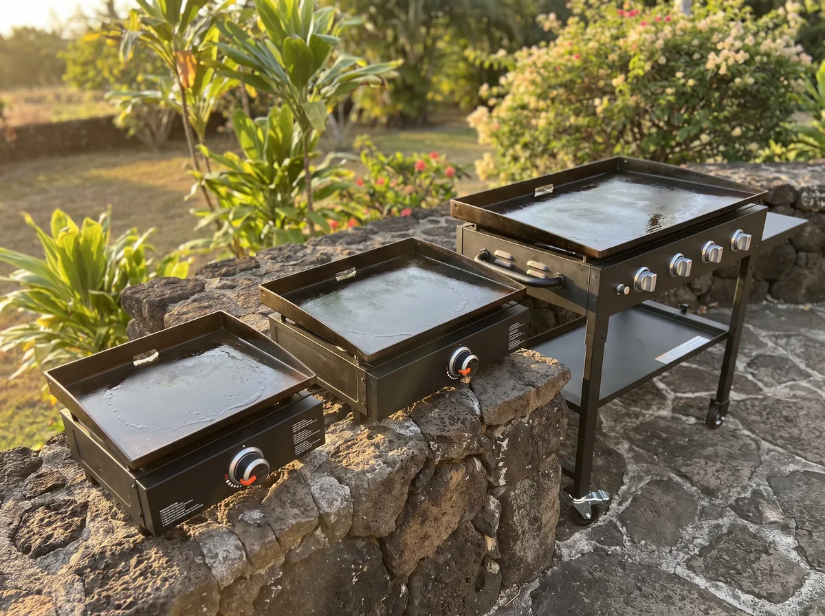 Qué tamaño de plancha comprar: 17, 22, 28 o 36 pulgadas