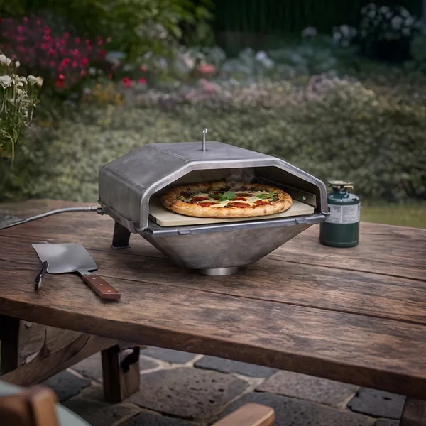 Horno para pizza para parrilla de pellets